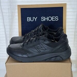 New Balance 928 V3 Walking Shoes Men Size 11 B Black Leather Rollerball Sneaker